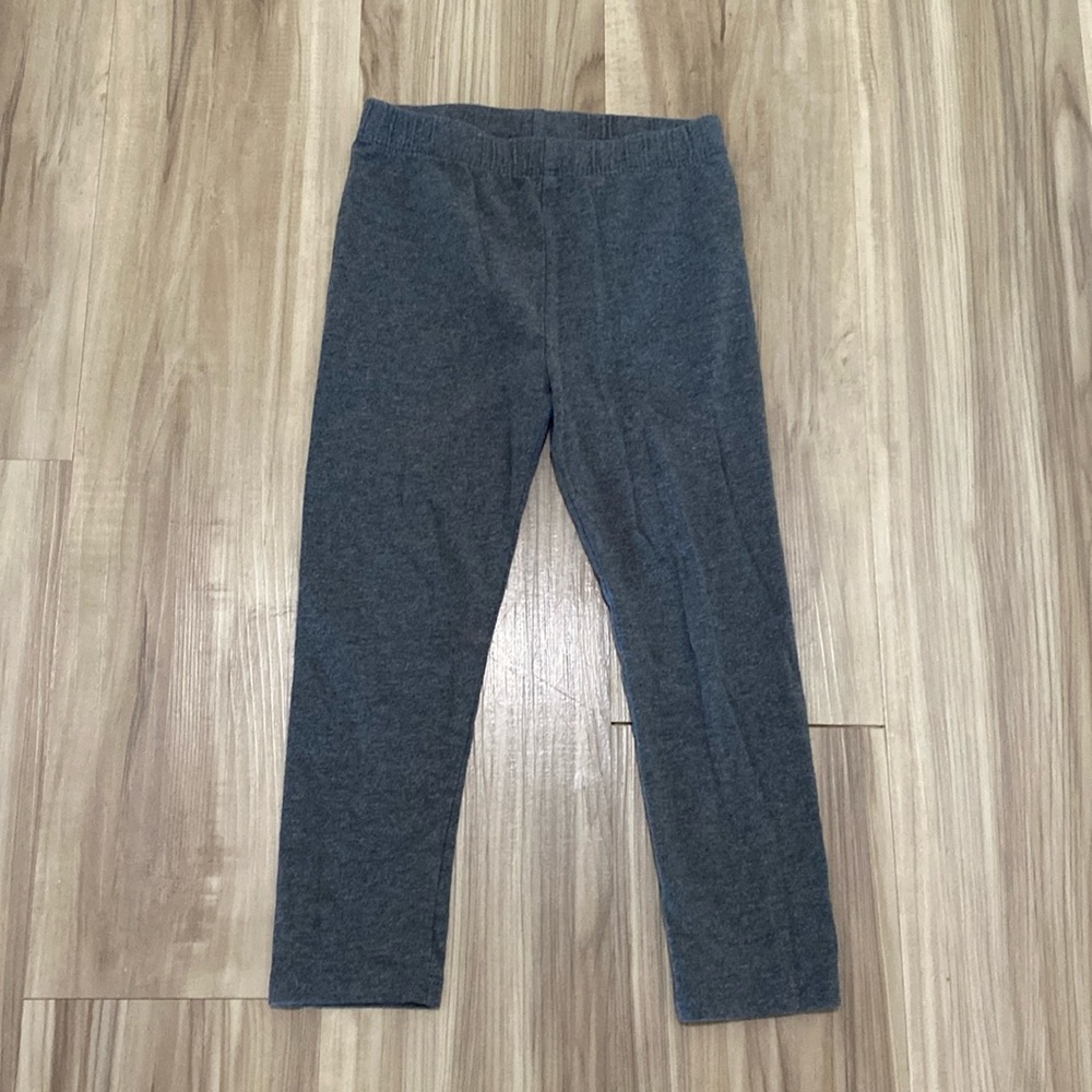 GAP Toddler Girl Charcoal Grey Leggings Size 3T